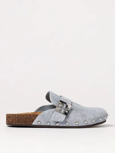 Tory Burch Wedge Shoes  Woman Color Blue