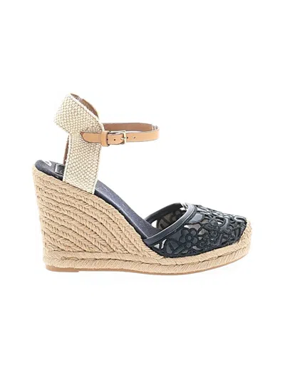 Pre-owned Tory Burch Wedges In Blue