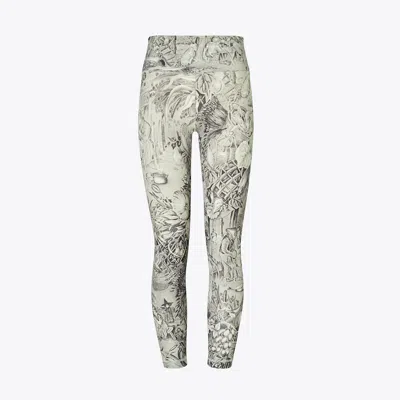 Tory Burch Weightless Printed 7/8 Legging