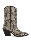 Tory Burch Western Boot In Brown