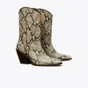 Tory Burch Western Boot In Animal Print