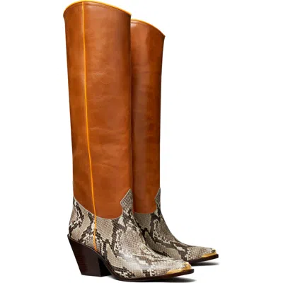 Tory Burch Western Knee High Boot