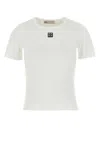 Tory Burch Cotton Crew Neck T-shirt With Short Sleeves