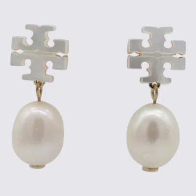 Tory Burch White Earrings