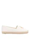 Tory Burch Eleanor Espadrilles In White