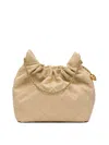 Tory Burch Mini Hobo Fleming In Nappa Color Vanilla In Neutral