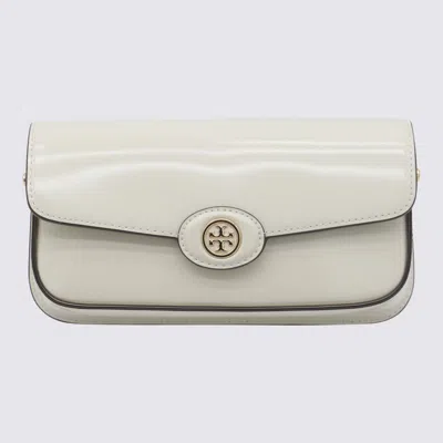 Tory Burch White Leather Shoulder Bag