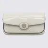Tory Burch Robinson Spazzolato Cross Body Bag In Shea Butter