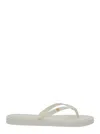 Tory Burch Kira Padded Flip Flops New Ivory/gold