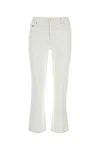 Tory Burch Jeans In Denim Bianco  Donna