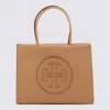Tory Burch Small Ella Tote Bag In Light Sand