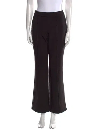Pre-owned Tory Burch Wide Leg Pants In Black