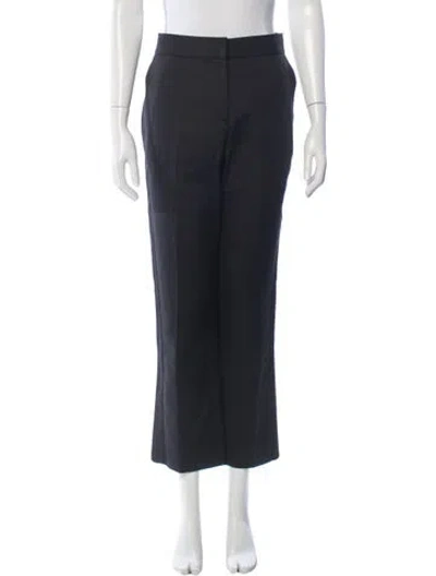Pre-owned Tory Burch Wide Leg Pants In Black