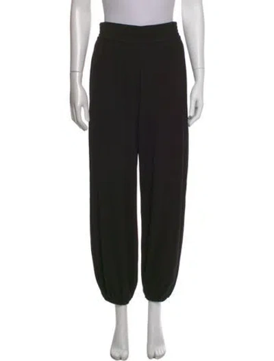 Pre-owned Tory Burch Wide Leg Pants In Black