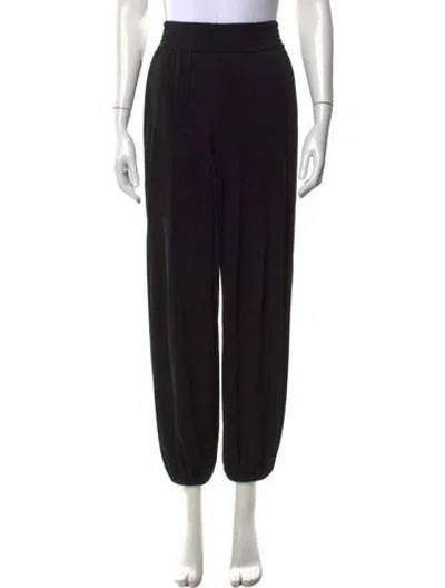 Pre-owned Tory Burch Wide Leg Pants In Black