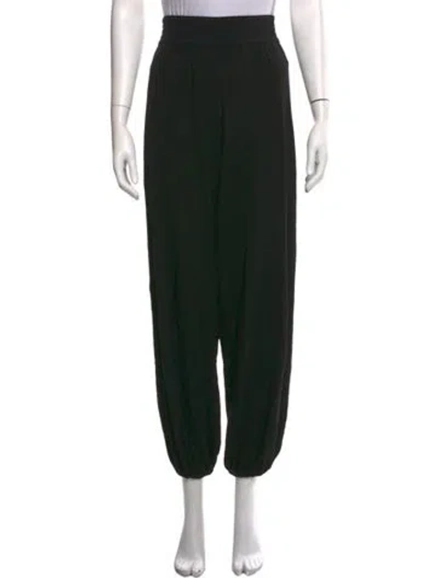 Pre-owned Tory Burch Wide Leg Pants In Black