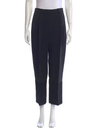 Pre-owned Tory Burch Wide Leg Pants In Blue