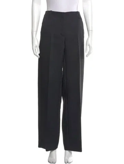 Pre-owned Tory Burch Wide Leg Pants In Blue