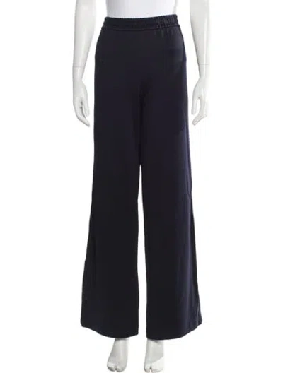 Pre-owned Tory Burch Wide Leg Pants In Blue
