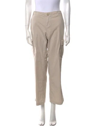 Pre-owned Tory Burch Wide Leg Pants In Brown
