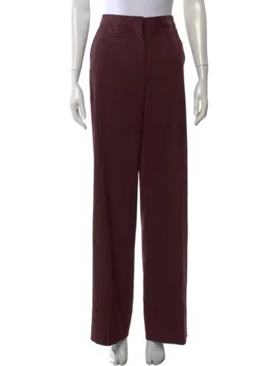 Pre-owned Tory Burch Wide Leg Pants In Brown