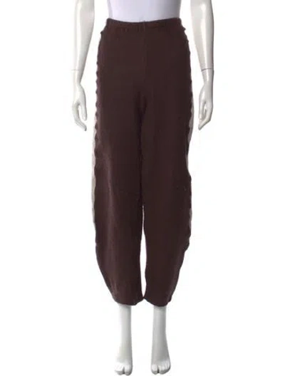 Pre-owned Tory Burch Wide Leg Pants In Brown