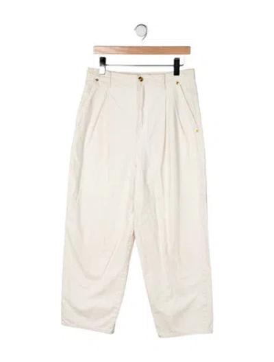 Pre-owned Tory Burch Wide Leg Pants In Multi
