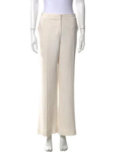 Pre-owned Tory Burch Wide Leg Pants In Neutral