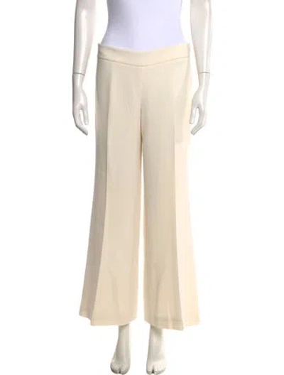 Pre-owned Tory Burch Wide Leg Pants In Neutral