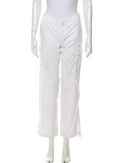 Pre-owned Tory Burch Wide Leg Pants In Neutrals