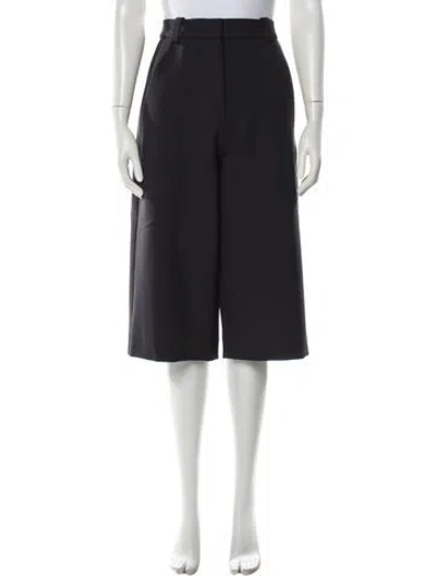 Pre-owned Tory Burch Wide Leg Pants W/ Tags In Black