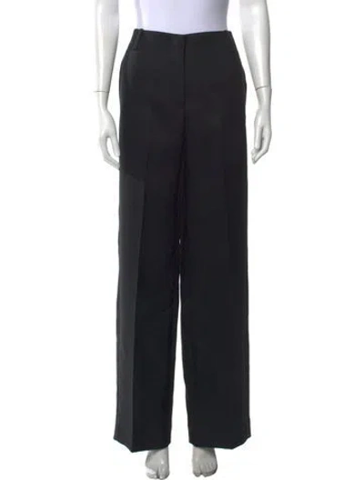 Pre-owned Tory Burch Wide Leg Pants W/ Tags In Black