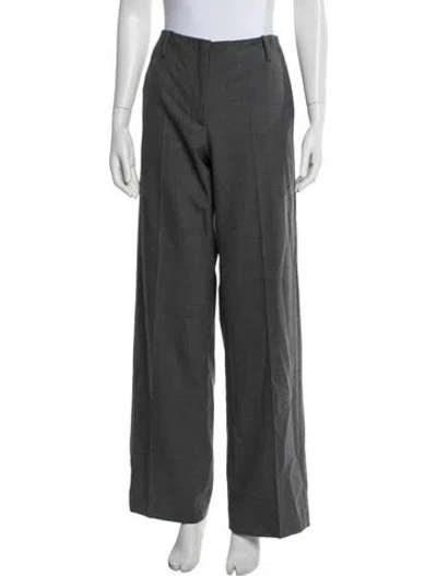 Pre-owned Tory Burch Wide Leg Pants W/ Tags In Gray