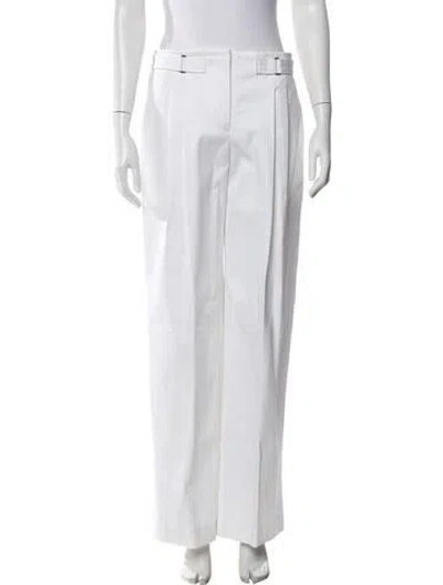 Pre-owned Tory Burch Wide Leg Pants W/ Tags In White