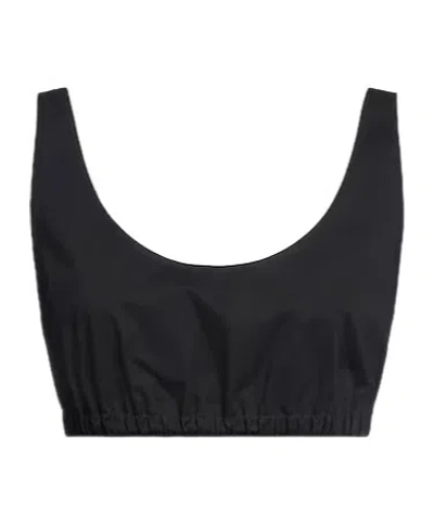 Tory Burch Wide-strap Vest In Black