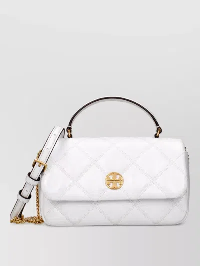 Tory Burch Willa Leather Clutch Bag