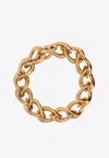 Tory Burch Wishbone Chain Bracelet In Gold