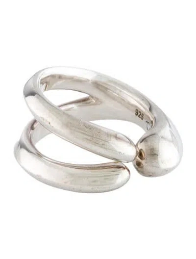 Pre-owned Tory Burch Wishbone Ring In Multicolor