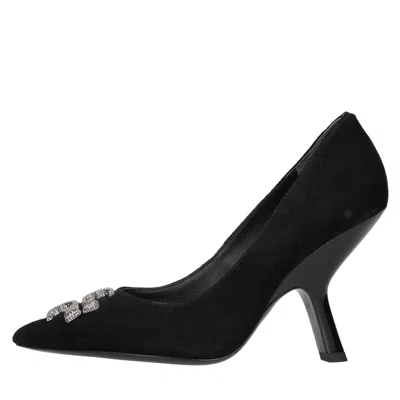 Tory Burch With Heel In Black