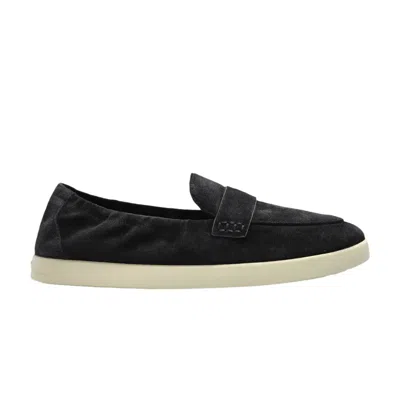 Pre-owned Tory Burch Wmns Ballet Sport Loafer S 'navy' | Tan | Women's Size 7
