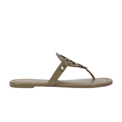Pre-owned Tory Burch Wmns Miller Sandal 'almond Flour' | Tan | Women's Size 7
