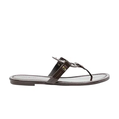 Pre-owned Tory Burch Wmns Miller Sandal 'coconut' | Tan | Women's Size 8