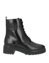 Tory Burch Woman Ankle Boots Black Size 6.5 Leather In Black
