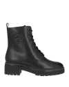 Tory Burch Woman Ankle Boots Black Size 6.5 Leather In Black