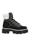 Tory Burch Woman Ankle Boots Black Size 8.5 Soft Leather In Black