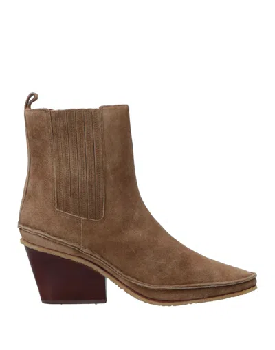 Tory Burch Ankle Boots In Beige
