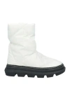 Tory Burch Woman Ankle Boots White Size 8 Textile Fibers In White