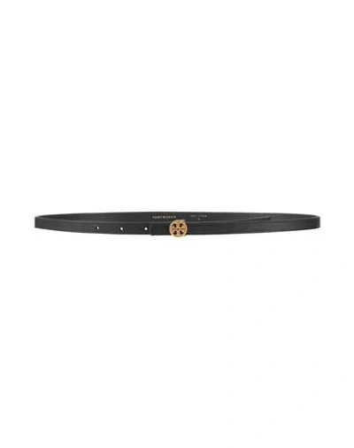 Tory Burch Woman Belt Black Size M Calfskin
