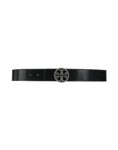 Tory Burch Woman Belt Black Size M Leather