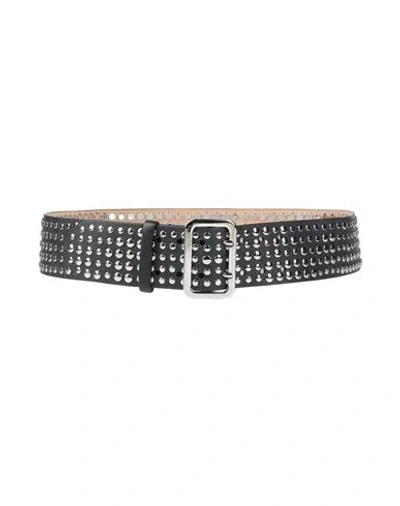 Tory Burch Woman Belt Black Size Xs/s Leather In Multi